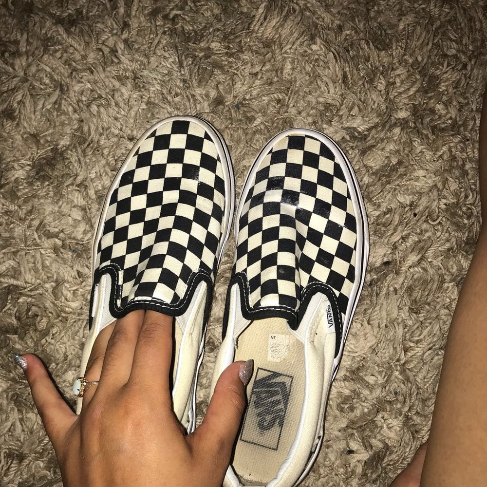 Checkerboard vans